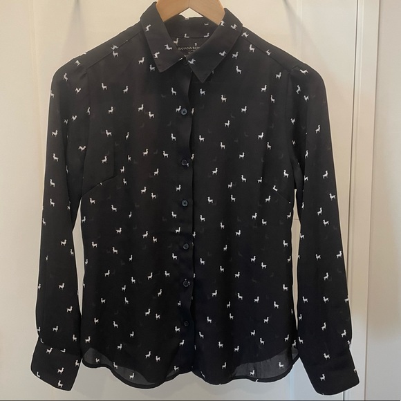 Banana Republic collared button-down shirt - Picture 2 of 6